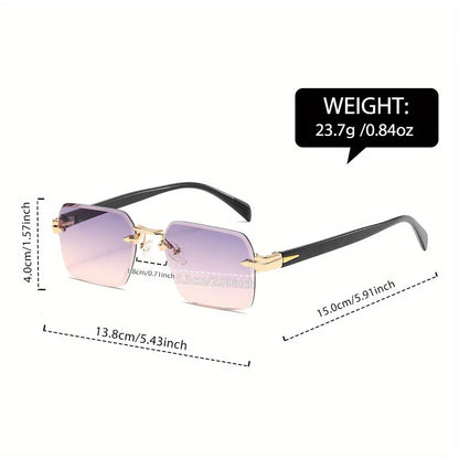 Sunglasses – Leclair Rimless Shades