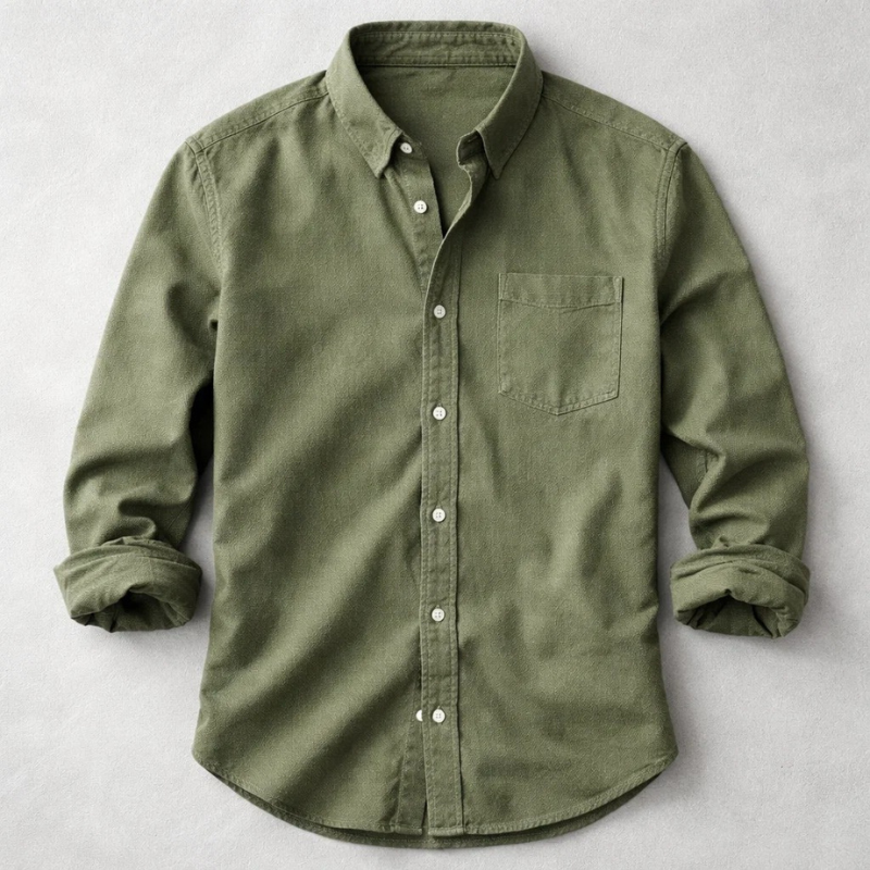 Men's Cotton Top – Voss Vintage Denim Shirt