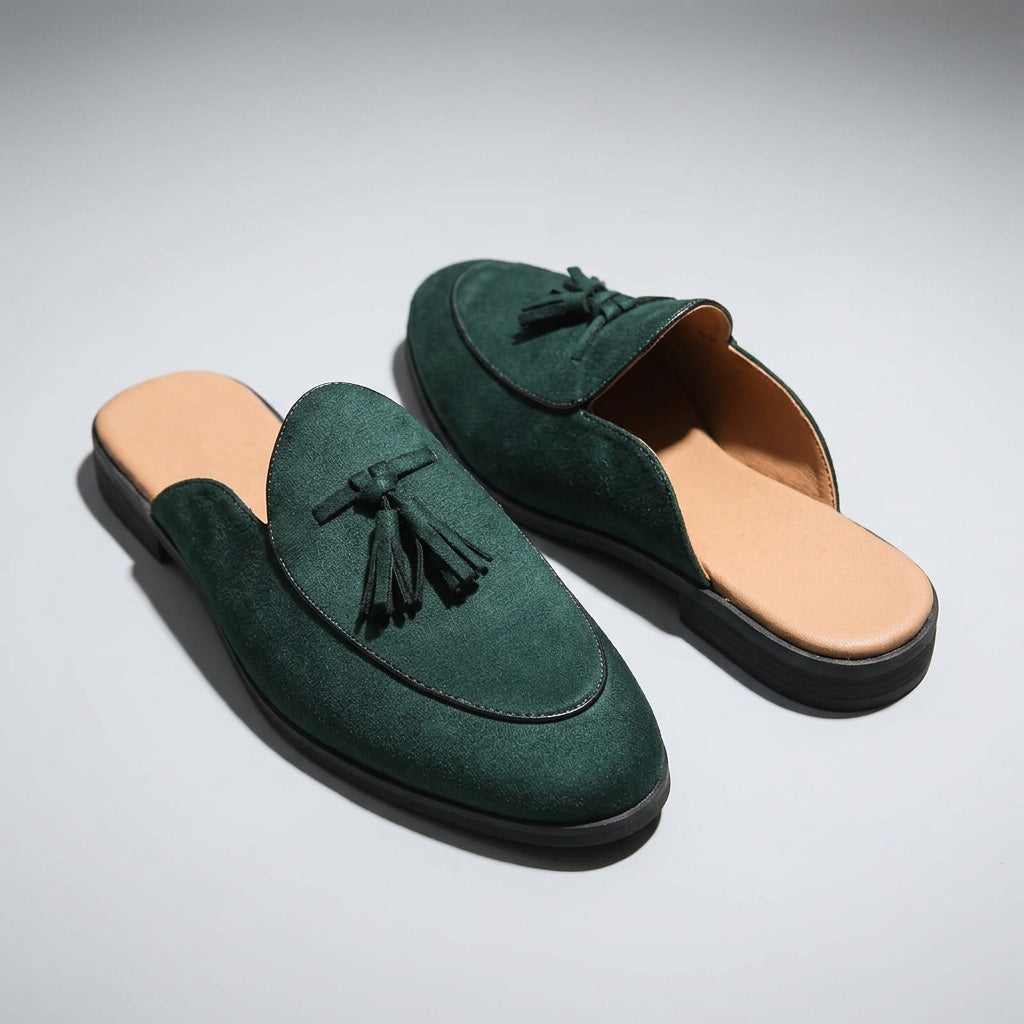 Men's Suede Sandals – Vasto Suede Mules