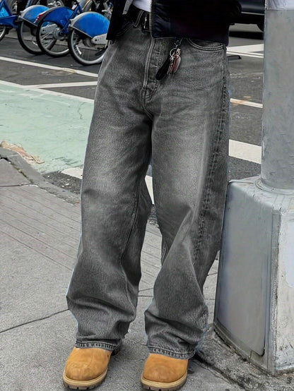Retro men's jeans