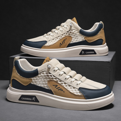 Men's Genuine Leather Cahron Premium Sneakers