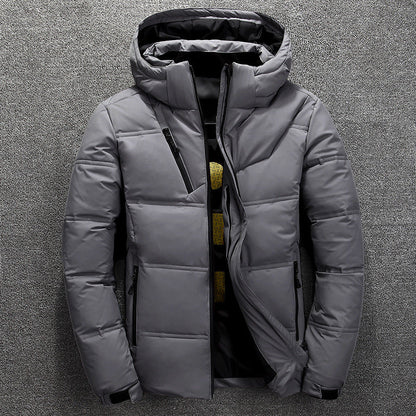 Men’s Winter Hooded Puffer Jacket