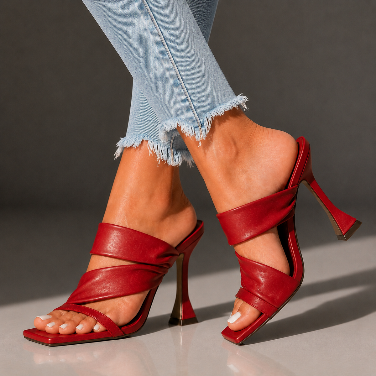 Women's Heels – SERENA VALE STRAP HEELS