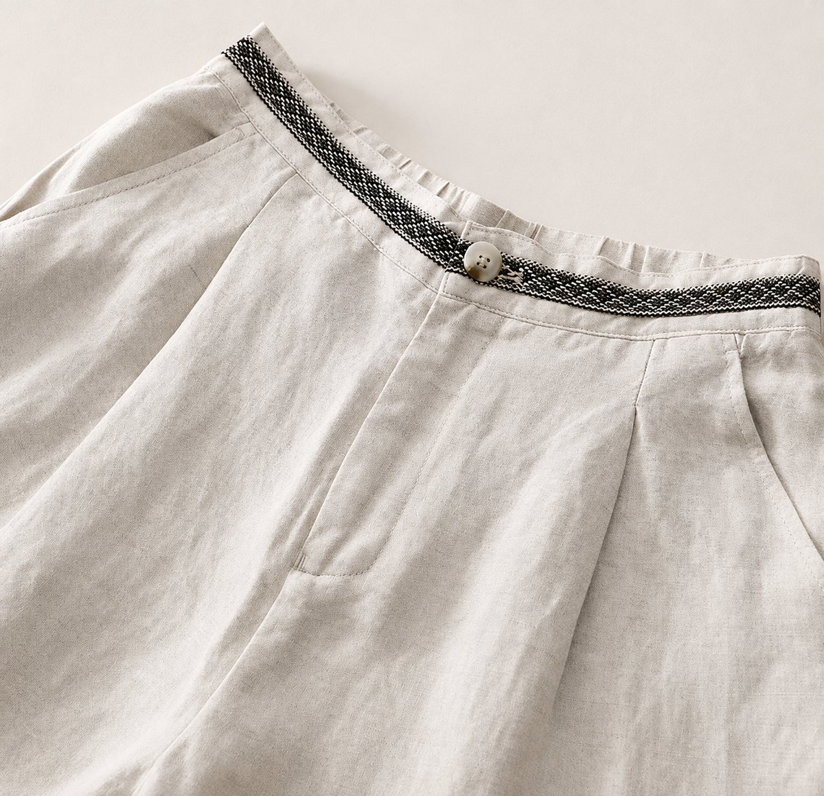 Women's Linen Trousers – Simone Linen Trousers