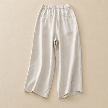 Women's Linen Trousers – Simone Linen Trousers