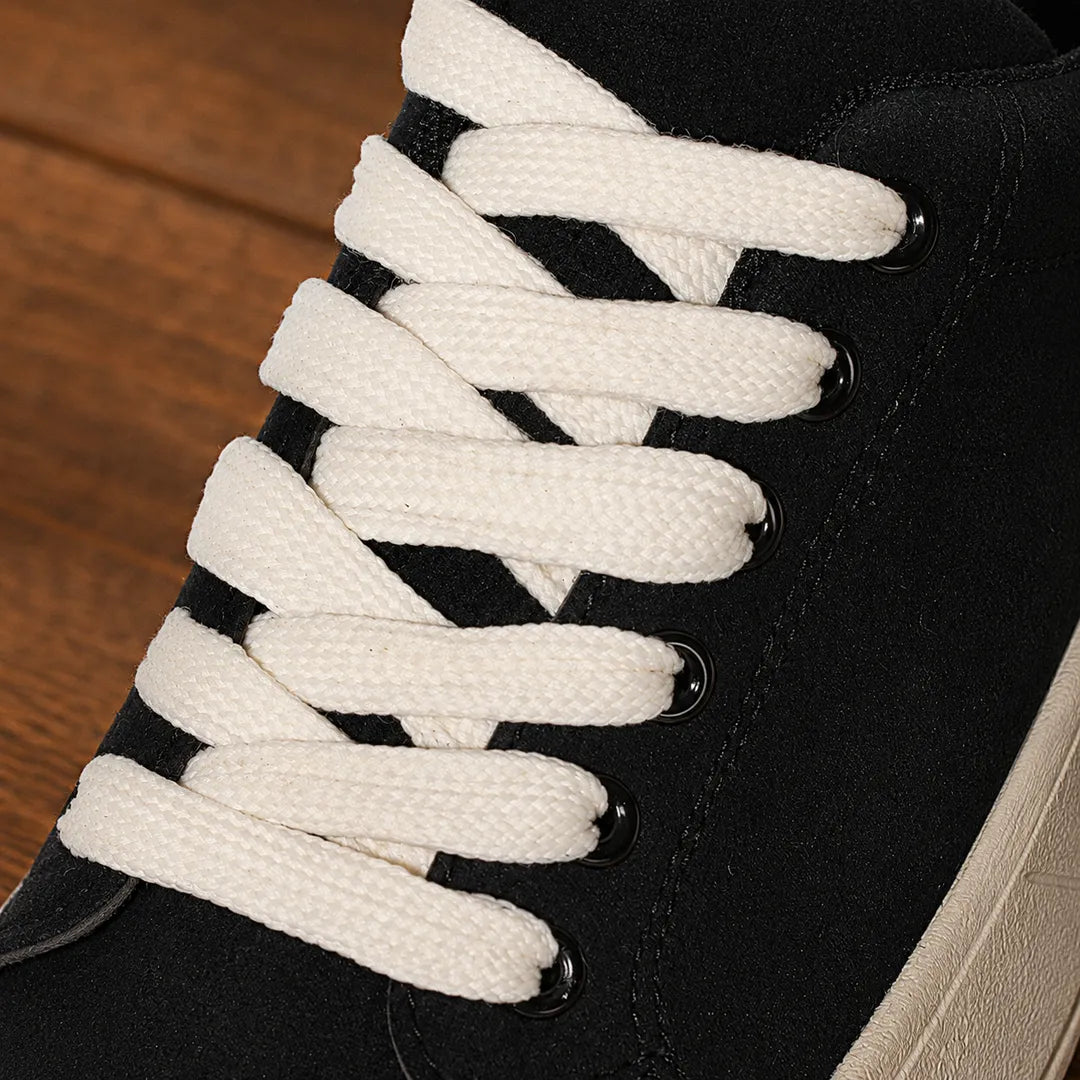 Women's Classic Lace-Up Platform Sneakers
