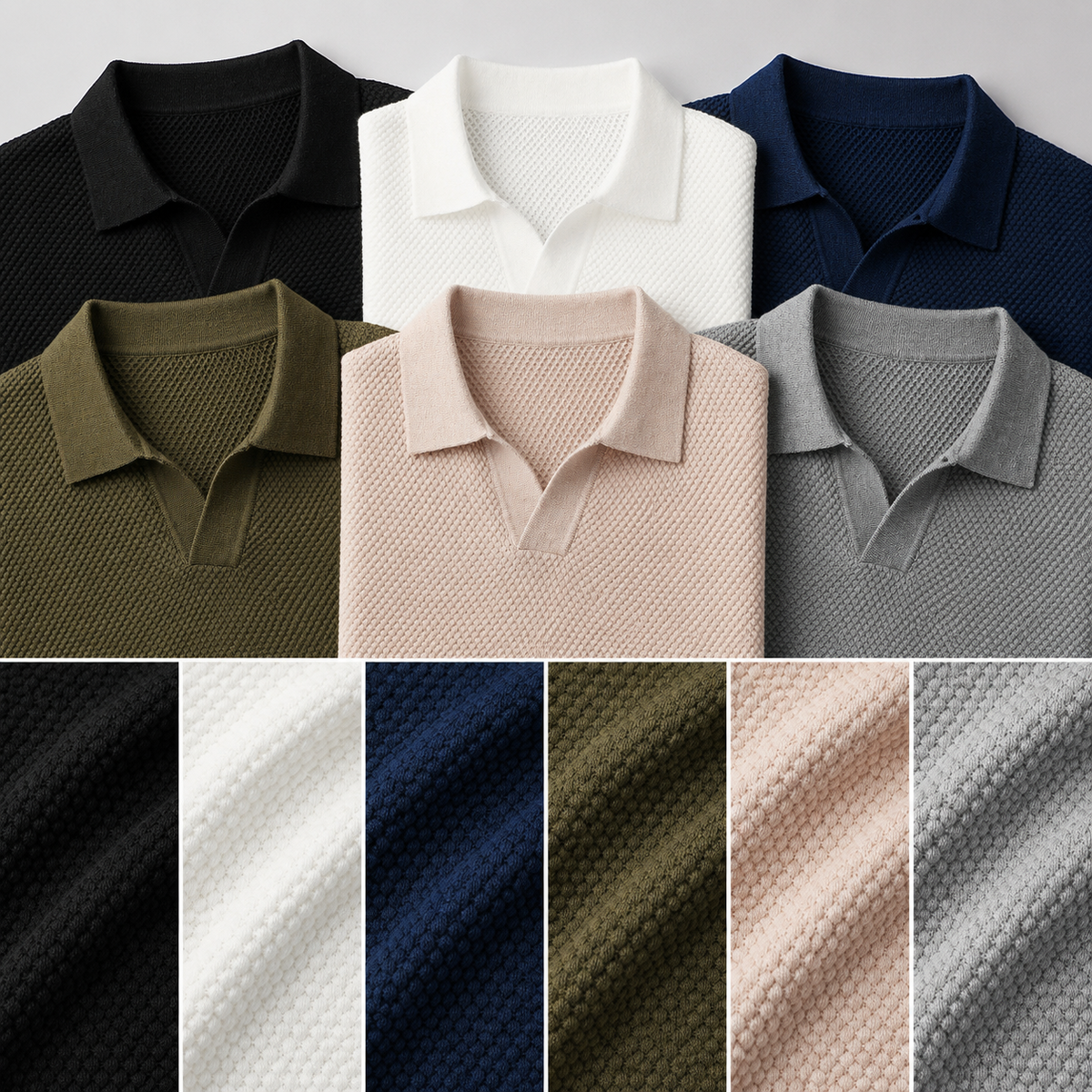 Men's Cotton Top – Vince Knit Polo