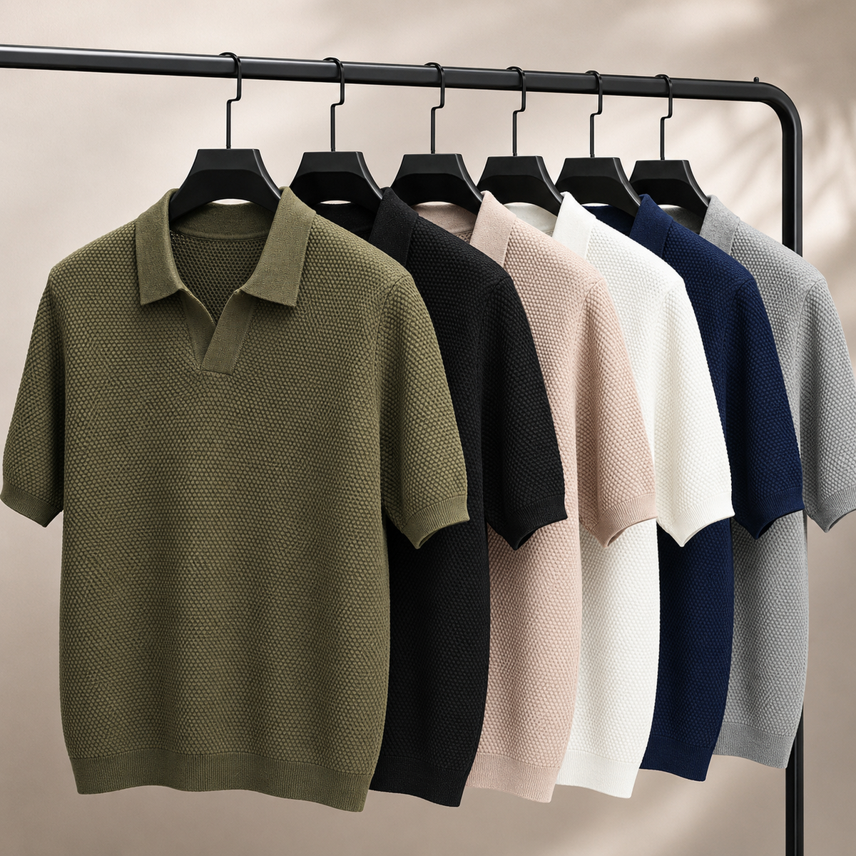 Men's Cotton Top – Vince Knit Polo