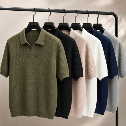 Men's Cotton Top – Vince Knit Polo