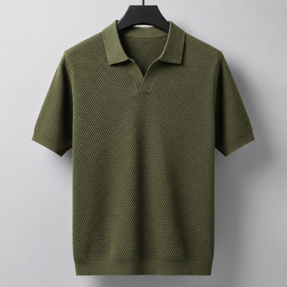 Men's Cotton Top – Vince Knit Polo
