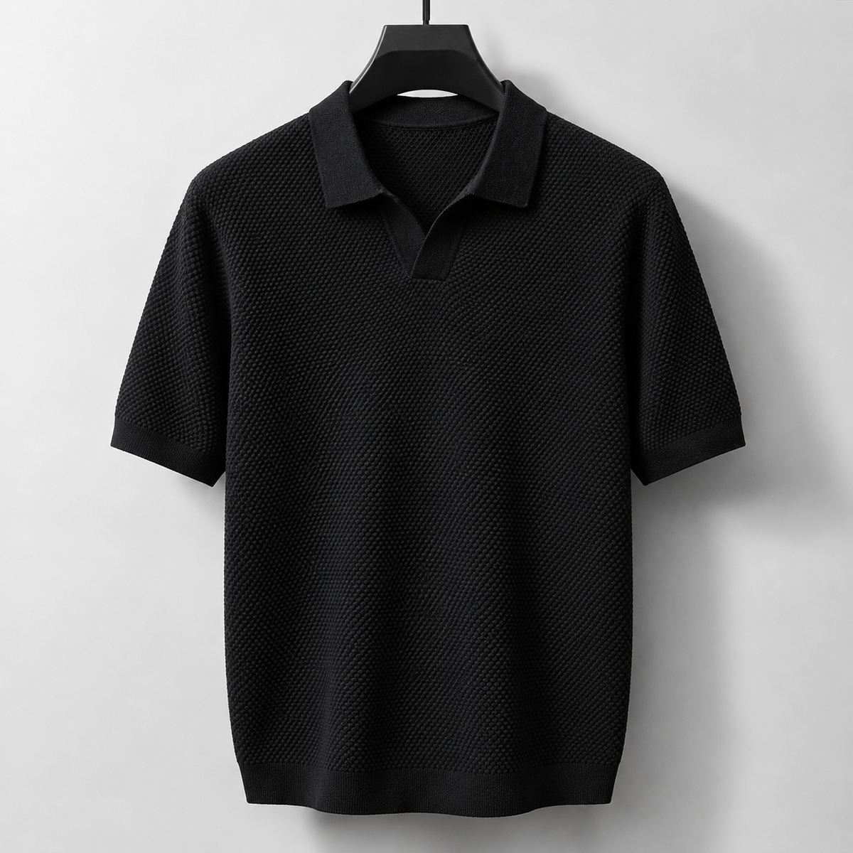 Men's Cotton Top – Vince Knit Polo