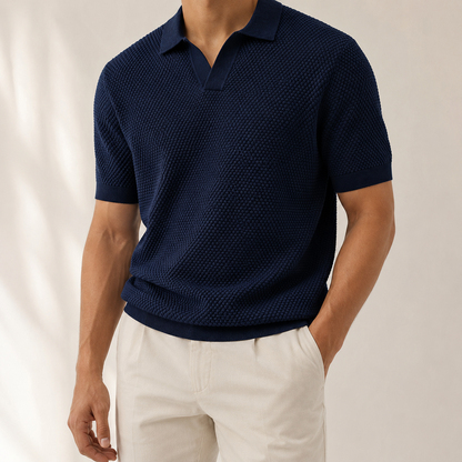 Men's Cotton Top – Vince Knit Polo