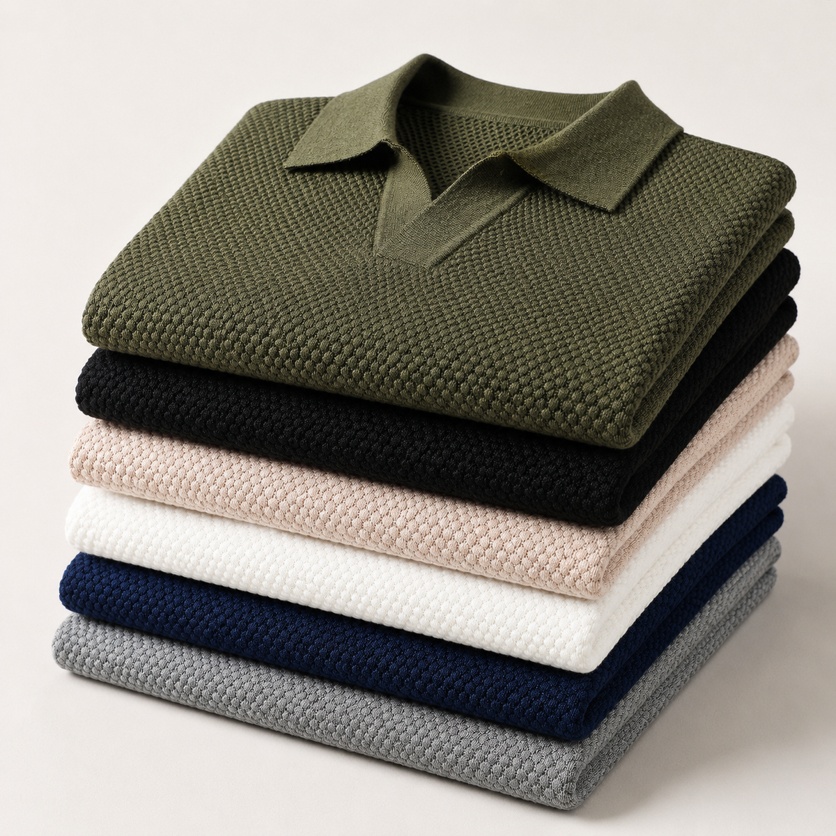 Men's Cotton Top – Vince Knit Polo