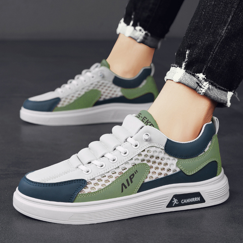 Men's Genuine Leather Cahron Premium Sneakers