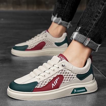 Men's Genuine Leather Cahron Premium Sneakers