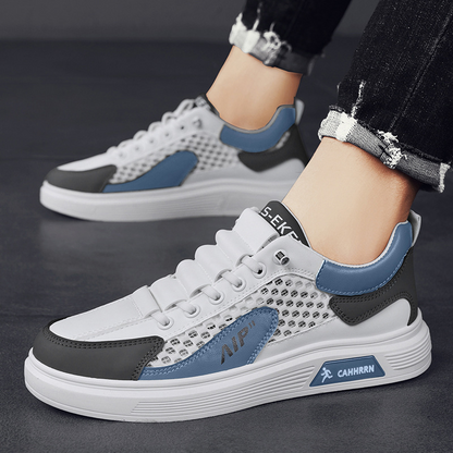 Men's Genuine Leather Cahron Premium Sneakers