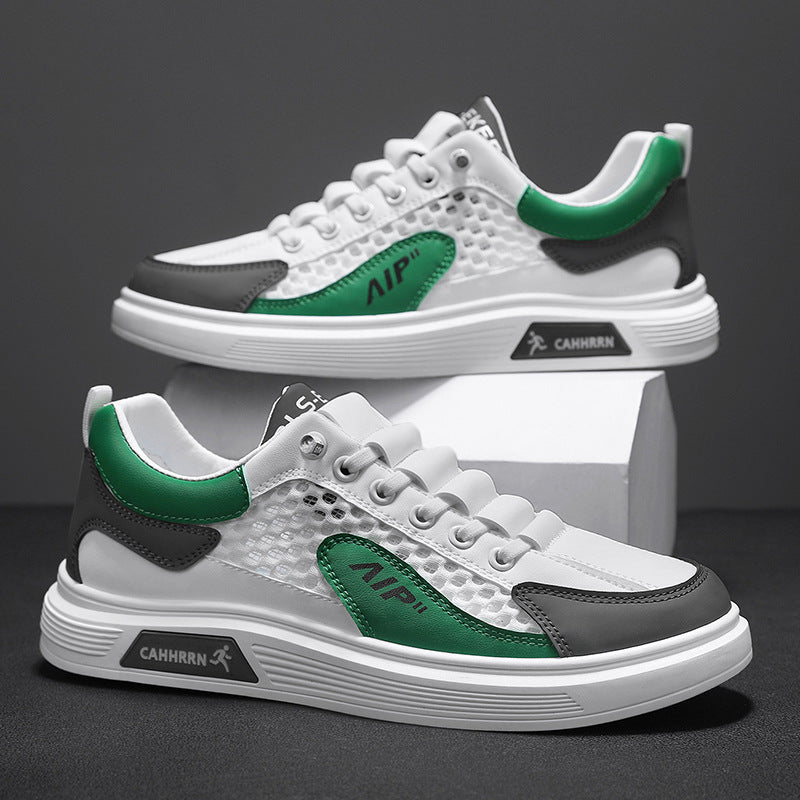 Men's Genuine Leather Cahron Premium Sneakers