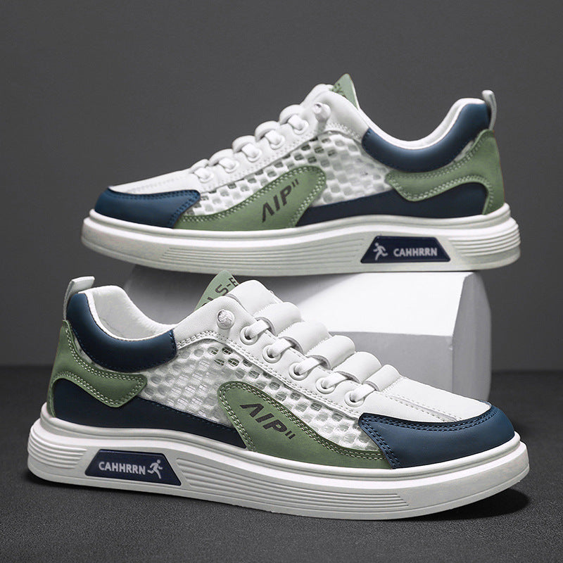 Men's Genuine Leather Cahron Premium Sneakers