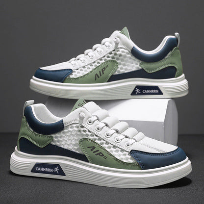 Men's Genuine Leather Cahron Premium Sneakers