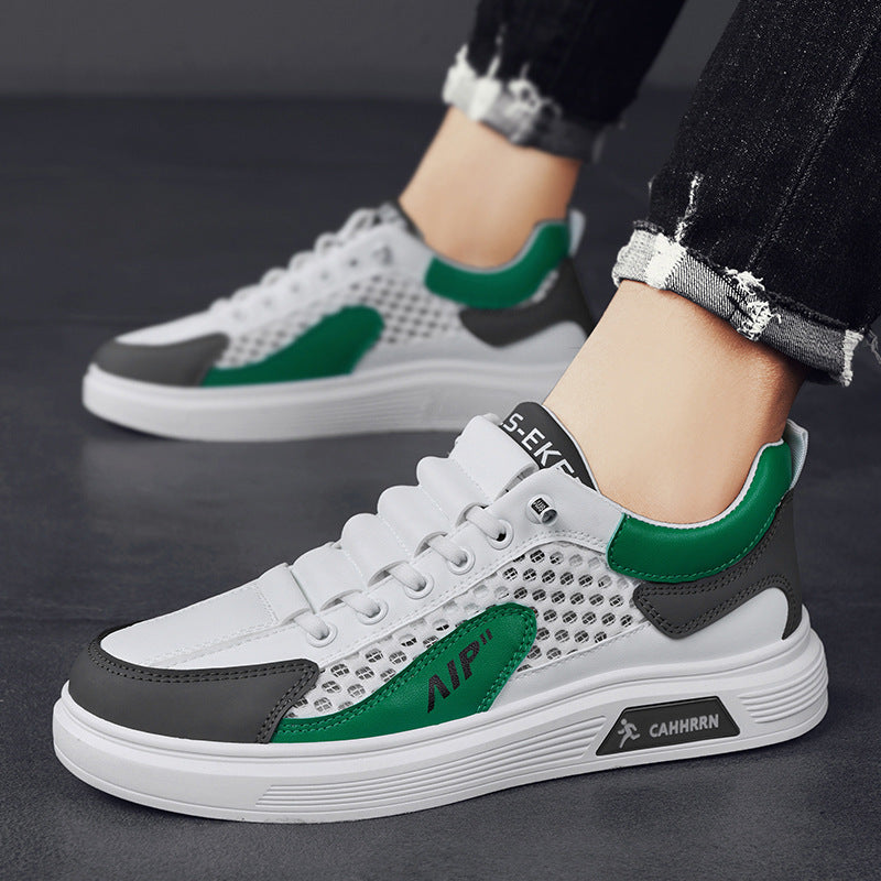 Men's Genuine Leather Cahron Premium Sneakers