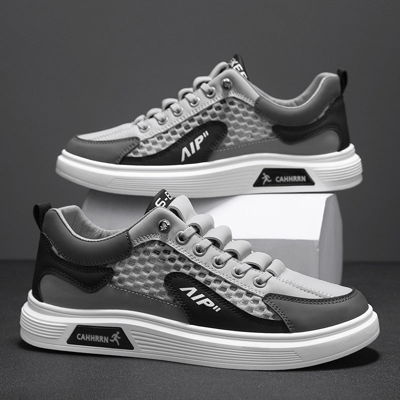 Men's Genuine Leather Cahron Premium Sneakers