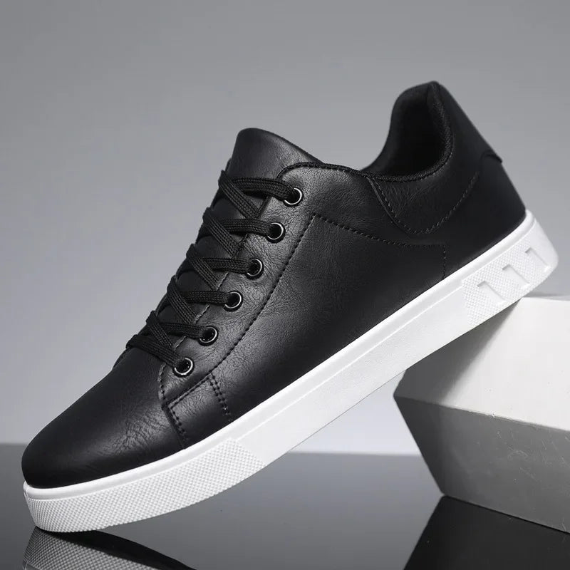 Men's Genuine Leather Adrien – Adrien | Casual Leather Lace-Up Shoes
