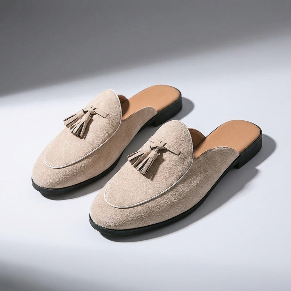 Men's Suede Sandals – Vasto Suede Mules