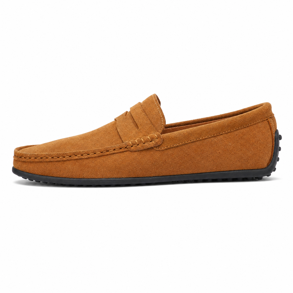 Men's Suede Loafers – Gaston Men's Suede Comfort Loafers