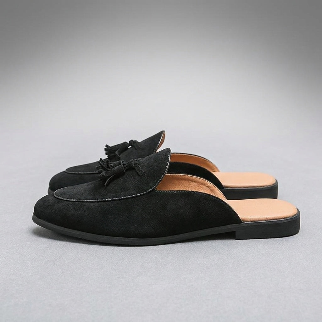 Men's Suede Sandals – Vasto Suede Mules