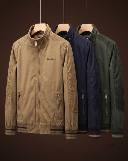 Men's Cotton Jacket – Ricardo Cotton Bomber Jacket