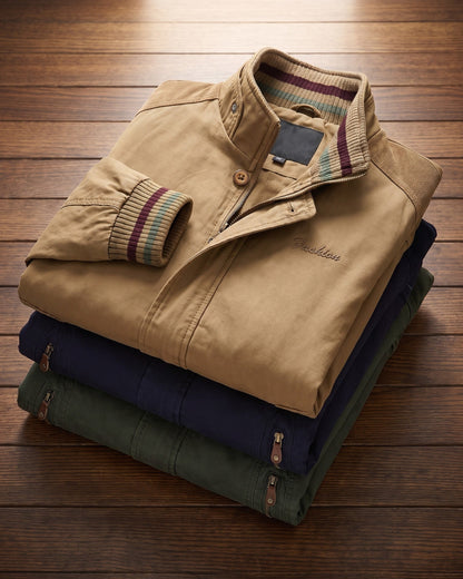 Men's Cotton Jacket – Ricardo Cotton Bomber Jacket