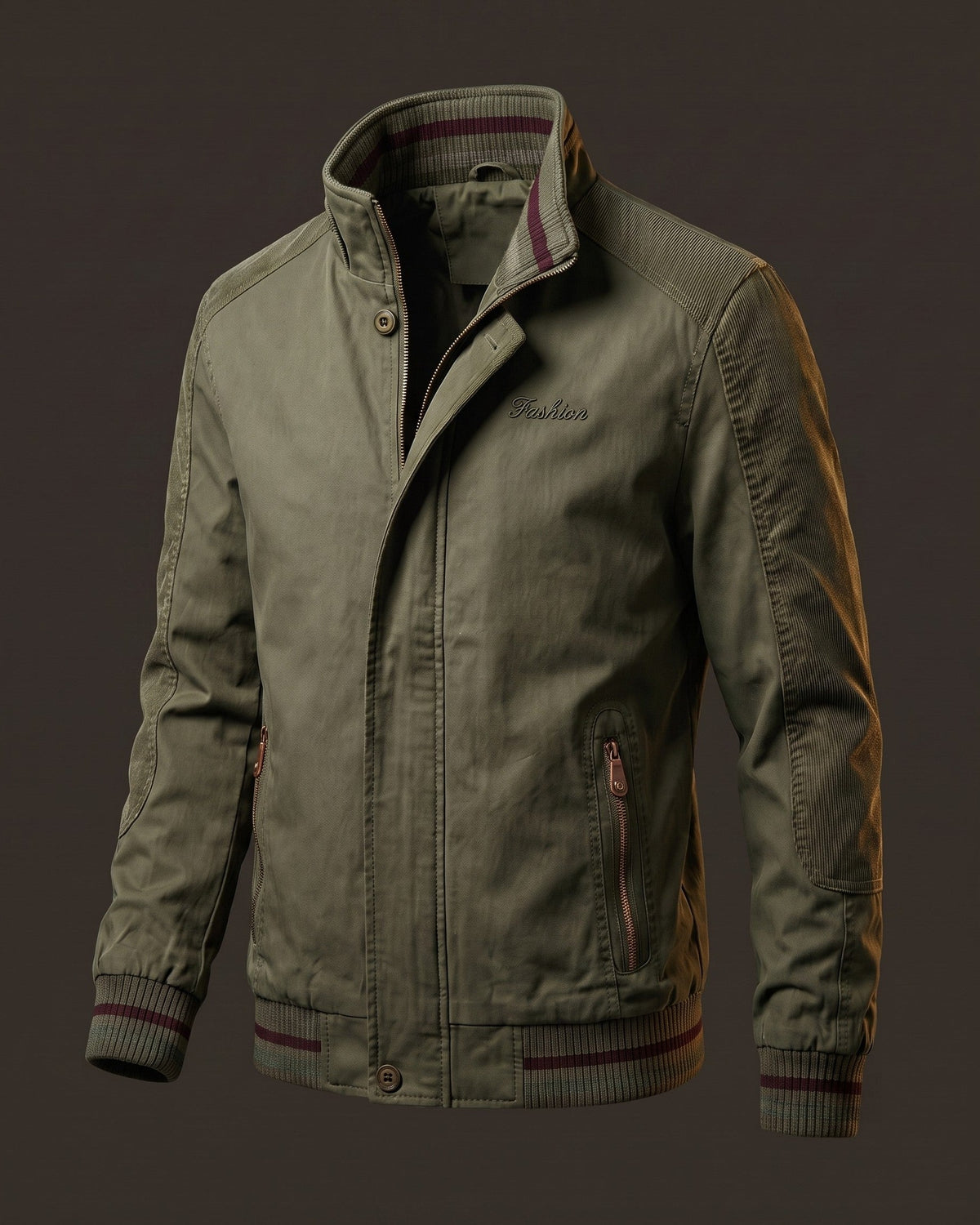 Men's Cotton Jacket – Ricardo Cotton Bomber Jacket
