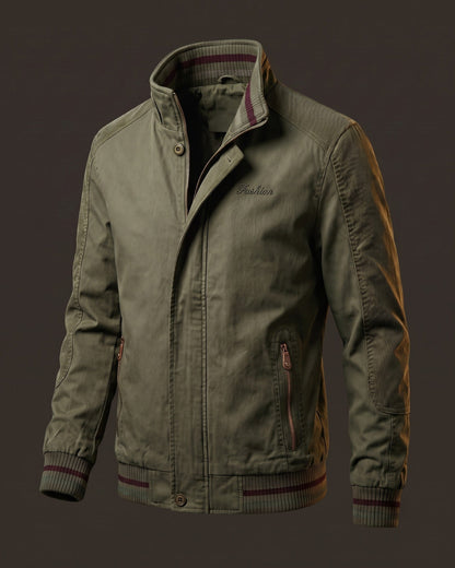 Men's Cotton Jacket – Ricardo Cotton Bomber Jacket