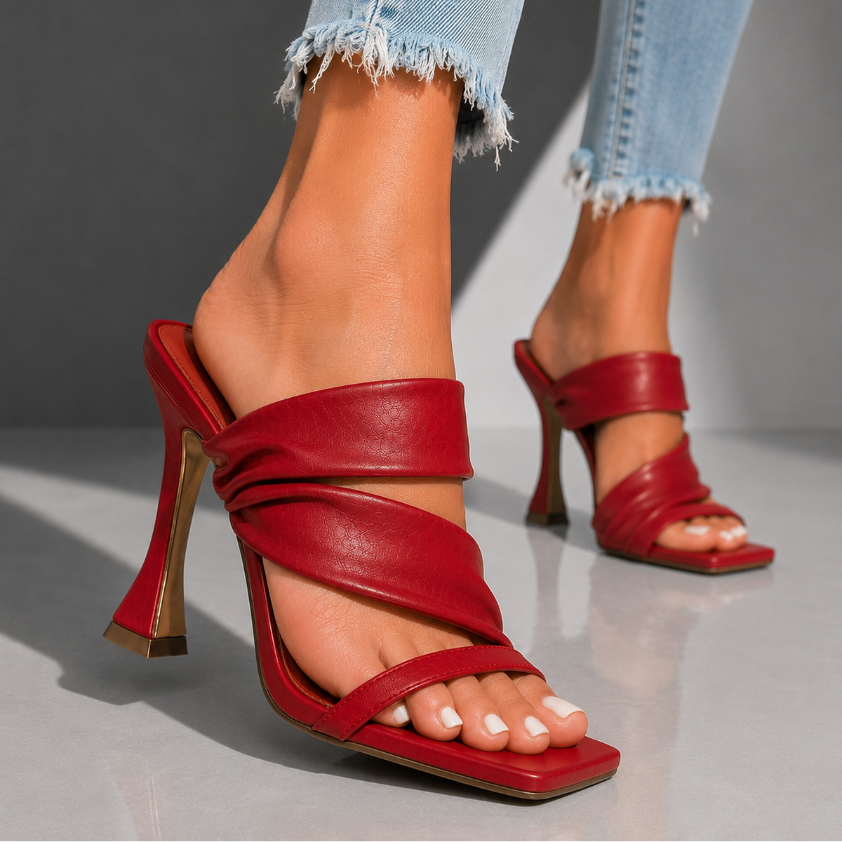 Women's Heels – SERENA VALE STRAP HEELS