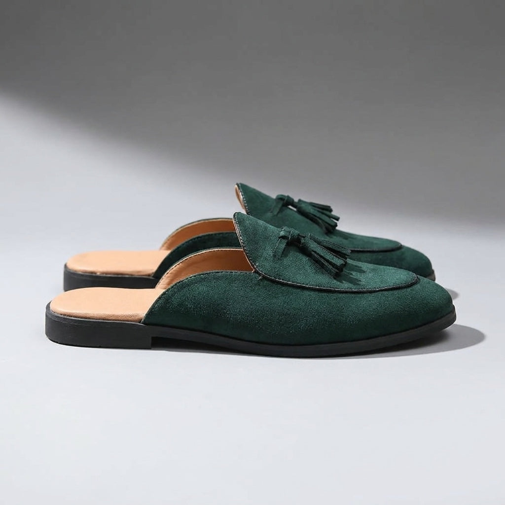 Men's Suede Sandals – Vasto Suede Mules