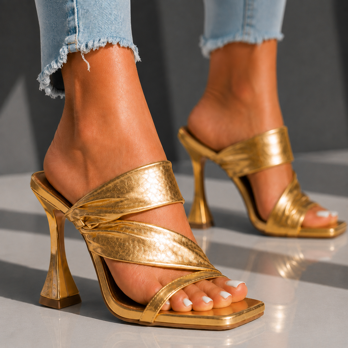 Women's Heels – SERENA VALE STRAP HEELS