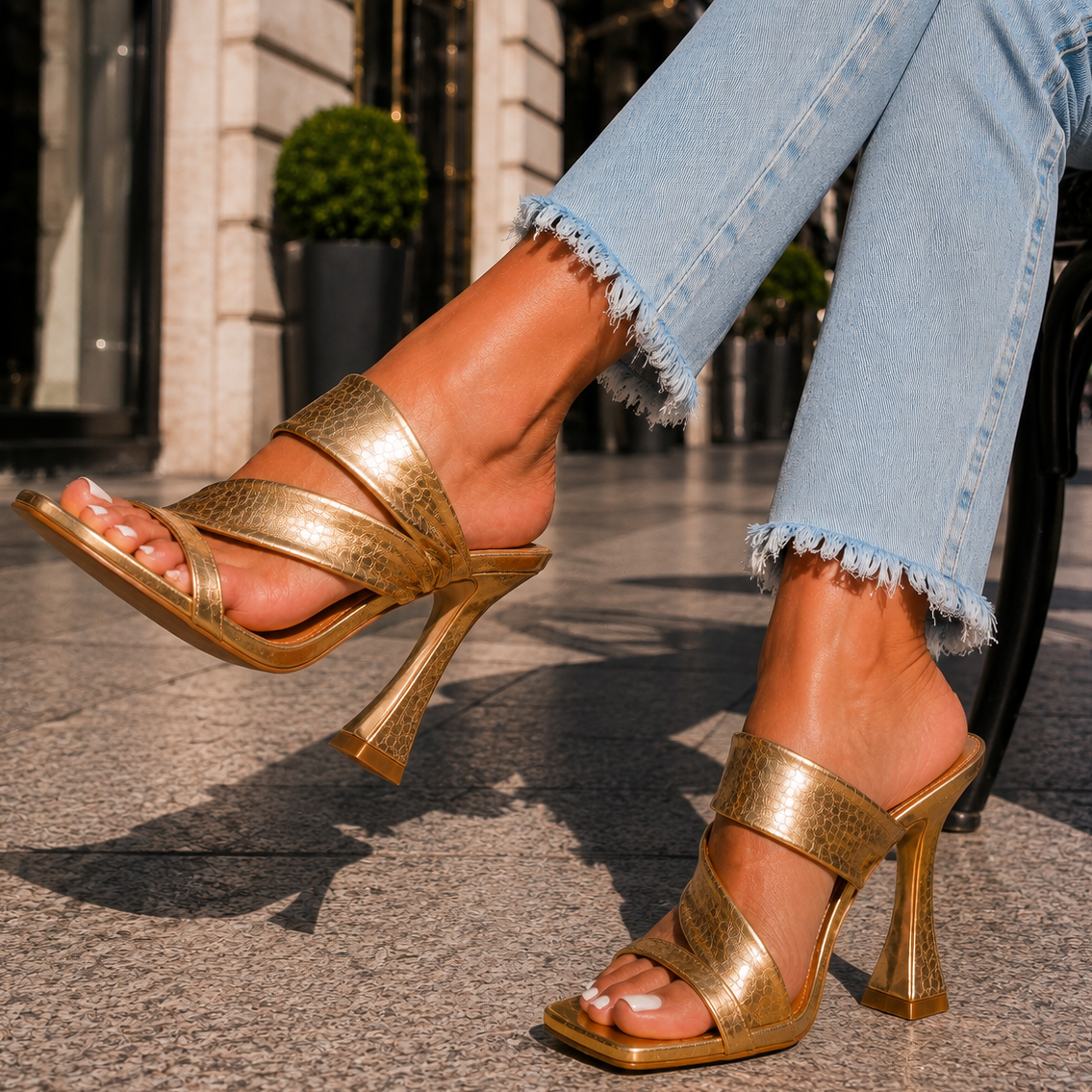 Women's Heels – SERENA VALE STRAP HEELS