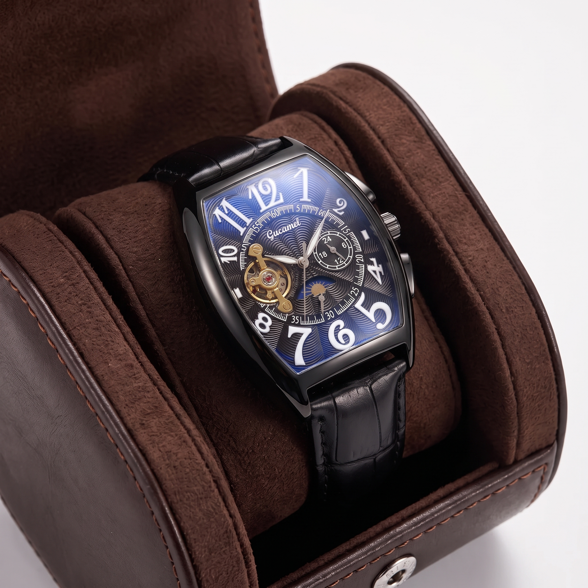 Men's Genuine Leather Watch – ARDENVALE WATCH