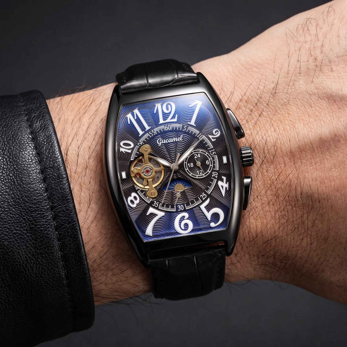 Men's Genuine Leather Watch – ARDENVALE WATCH