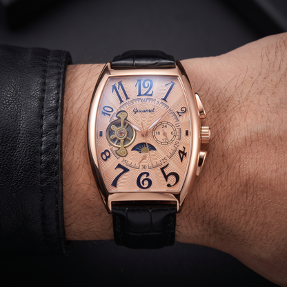Men's Genuine Leather Watch – ARDENVALE WATCH