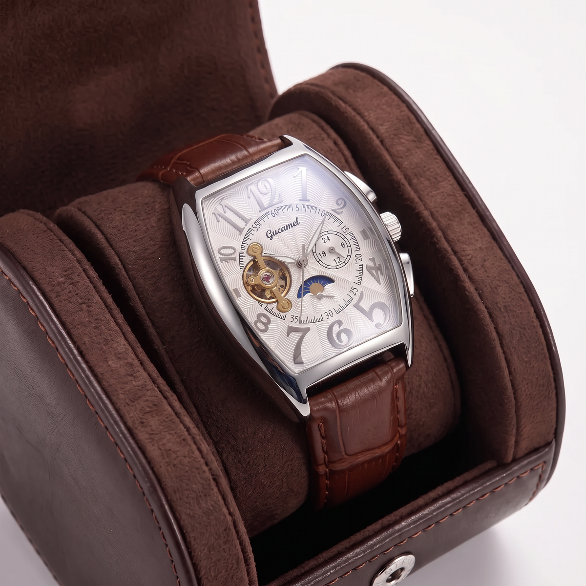 Men's Genuine Leather Watch – ARDENVALE WATCH