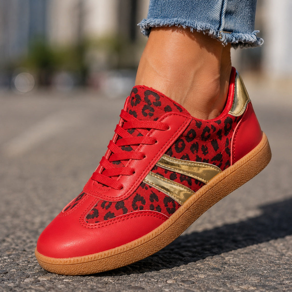 Women's Leopard Print Sneakers – Savana Leopard Sneakers