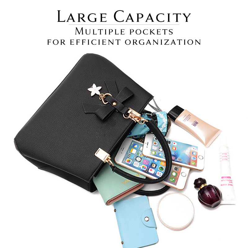 Women's Handbag – Women's Bow Detail Handbag