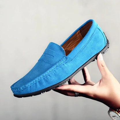 Men's Suede Loafers – Gaston Men's Suede Comfort Loafers
